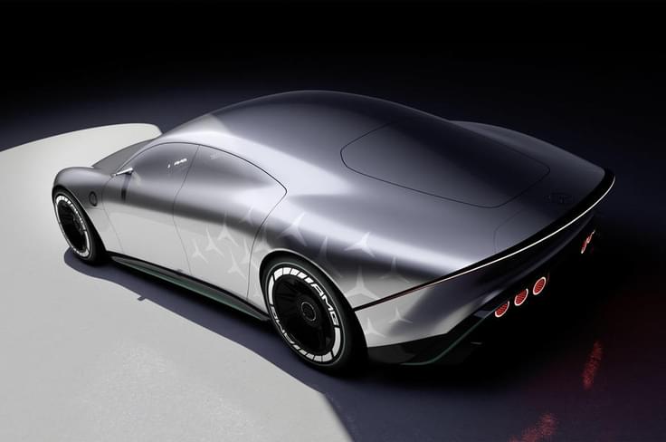 Mercedes-Benz Vision AMG concept rear deck Mercedes-Benz Vision AMG concept rear deck